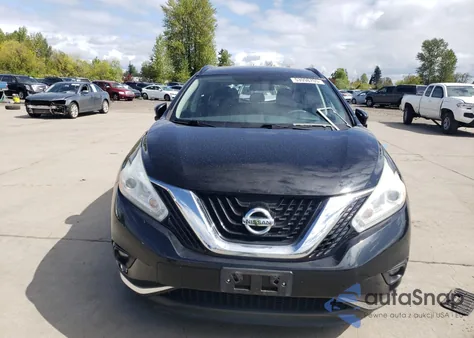 2016 Nissan Murano Platinum/S/Sl/Sv из США, поврежденный, VIN 5N1AZ2MH6GN110856
